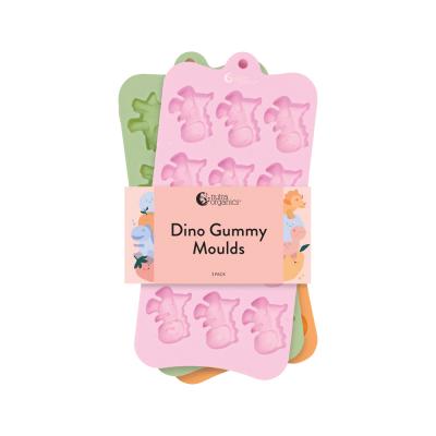 Nutra Organics Dino Gummy Mould x 3 Pack